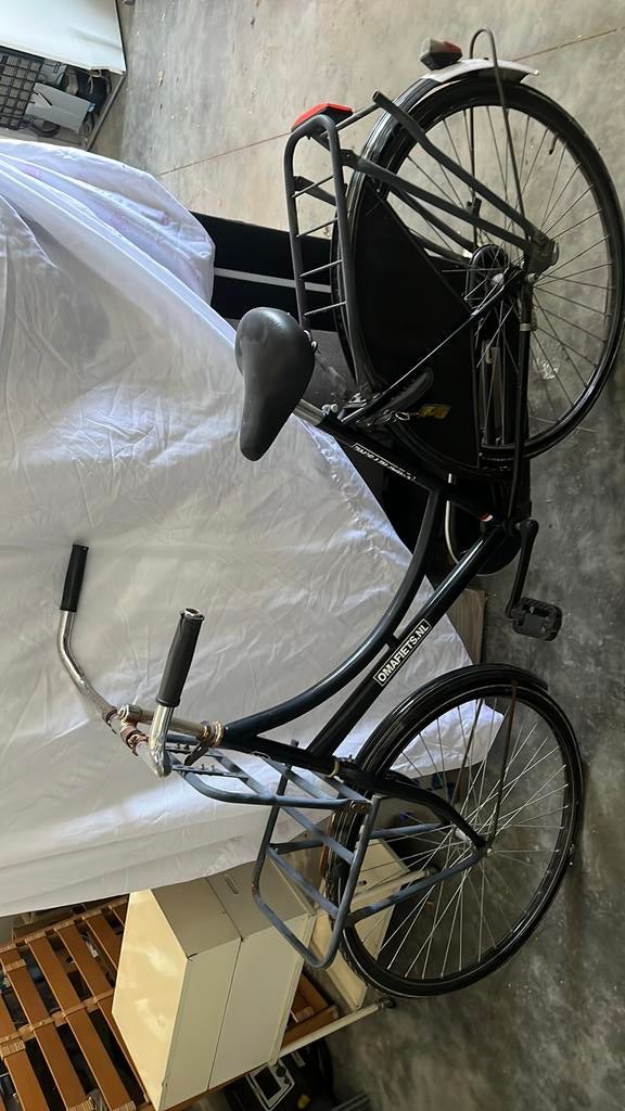 Op te knappen oma fiets, Ophalen, Zo goed als nieuw