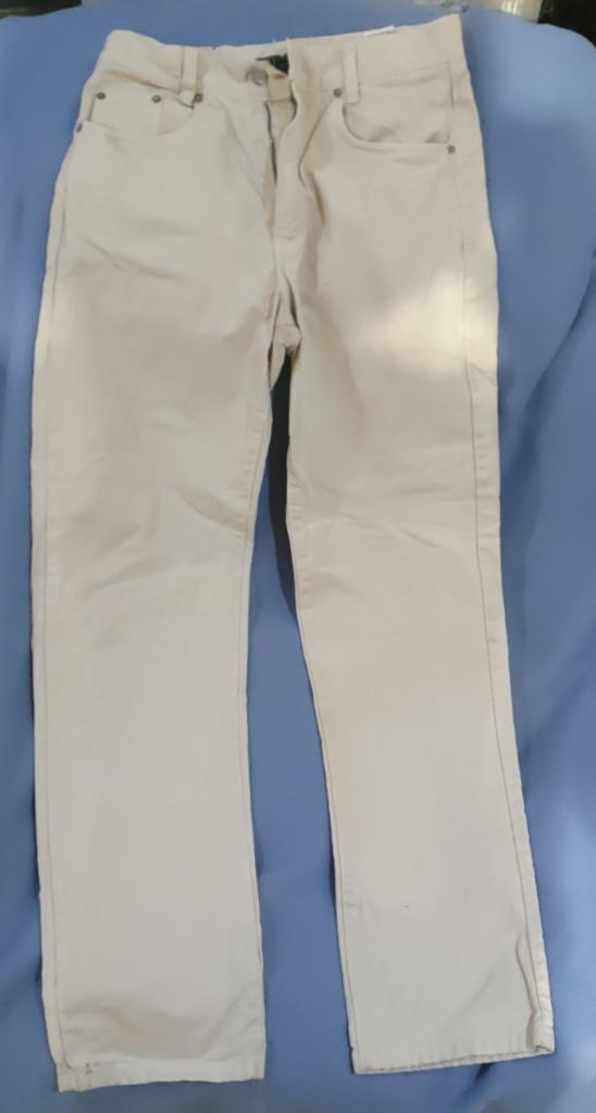 Zara "basic" beige broek, Ophalen of Verzenden, Maat 38/40 (M), Beige