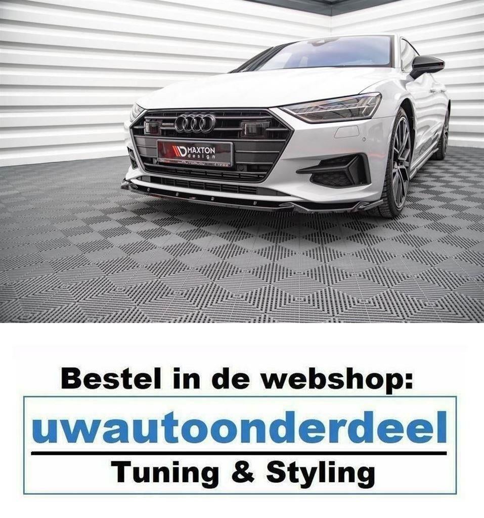 Maxton Design Spoiler Voorspoiler Lip Splitter Voor Audi A7, Verzenden