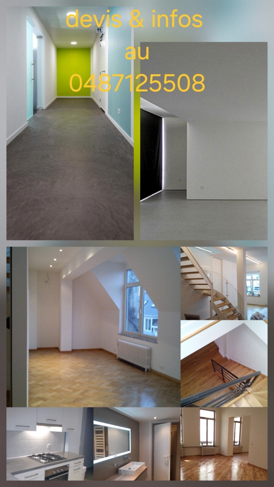 Peintre - Parquet - Carreleur particulier et professionnel, Enlèvement