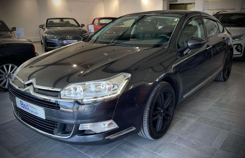 Citroën C5 1.6 HDi *LED*CAMERA*CUIR*GPS*CLIM*EURO 5, Auto's, Citroën, Gebruikt, Zwart, 4 cilinders, Parkeersensor