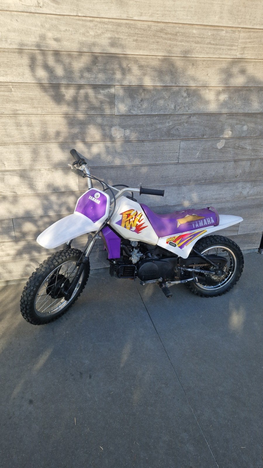 1995 yamaha pw80, Ophalen