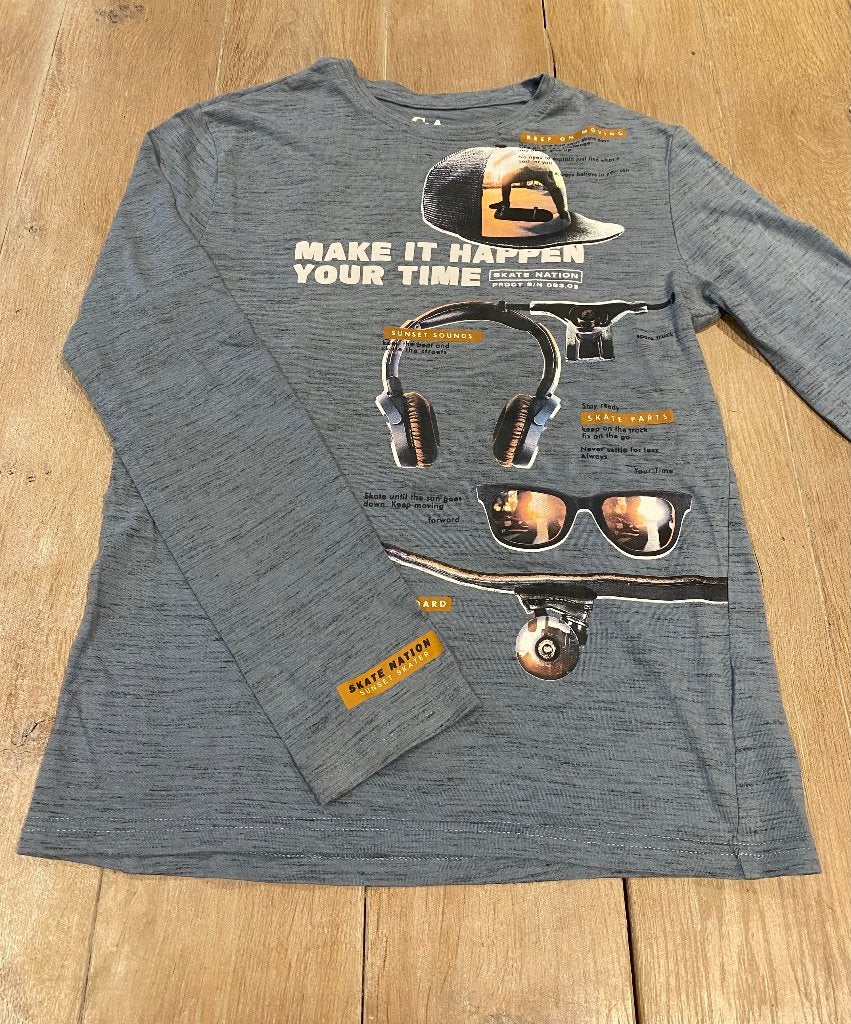7 longsleeves maat 146/152, Kinderen en Baby's, Ophalen of Verzenden, Jongen