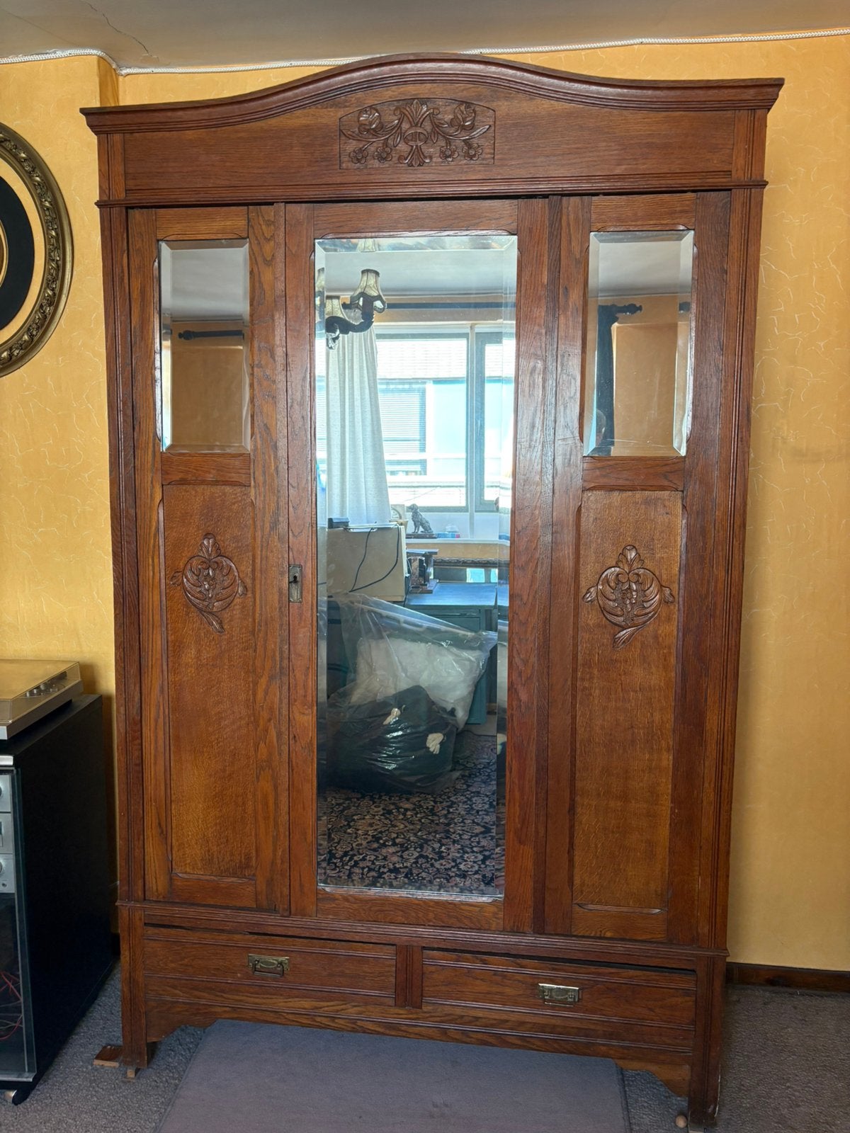 Mooie vintage kast, Antiek en Kunst, Ophalen