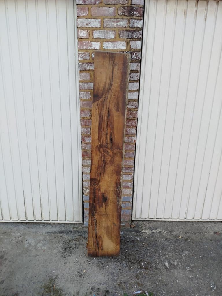 Poutre en bois (brûlée), Ophalen, Gebruikt
