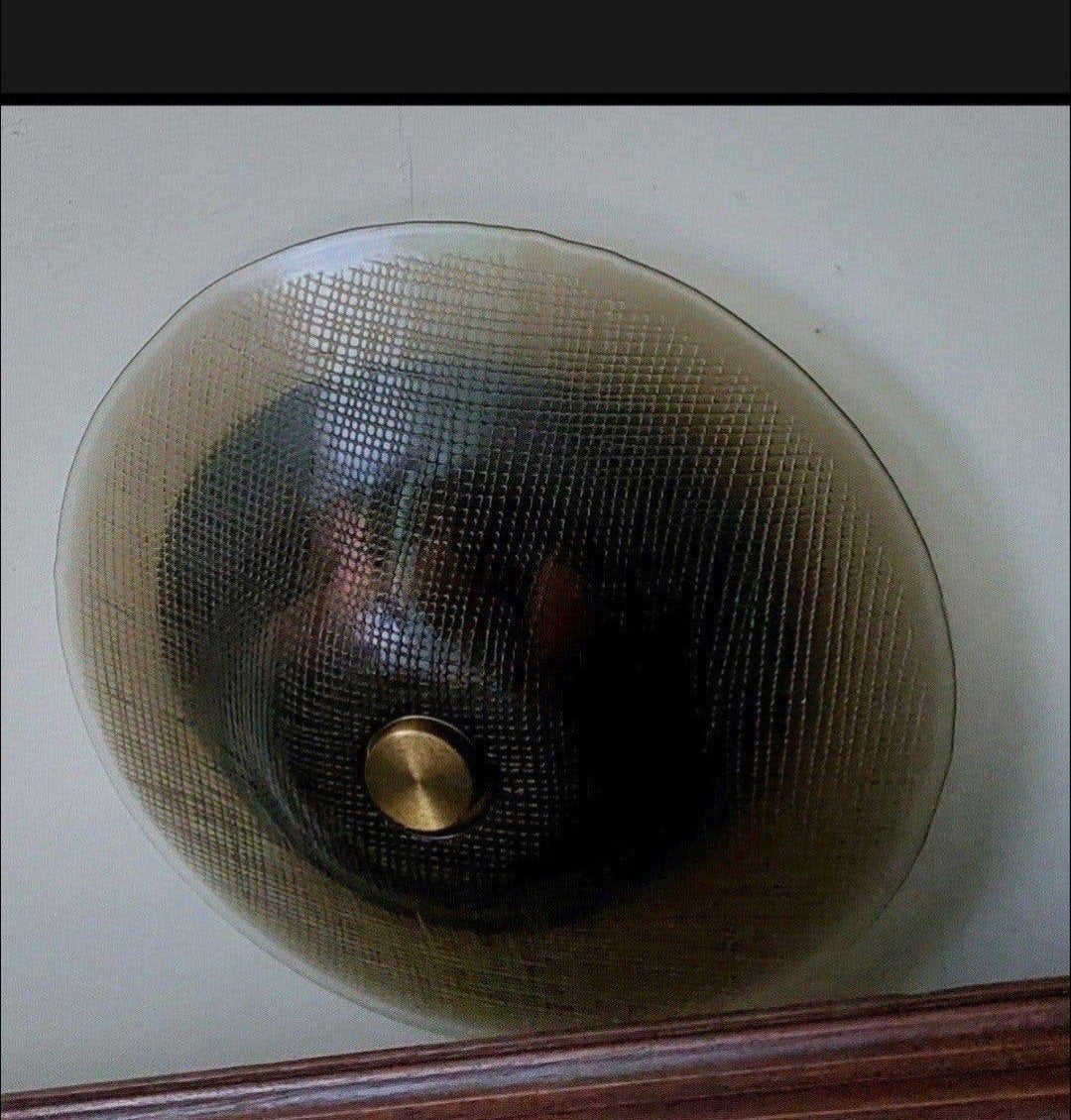 1 grand plafonnier vintage, Maison & Meubles, Lampes | Plafonniers, Enlèvement ou Envoi, Plafonnier, Années 70