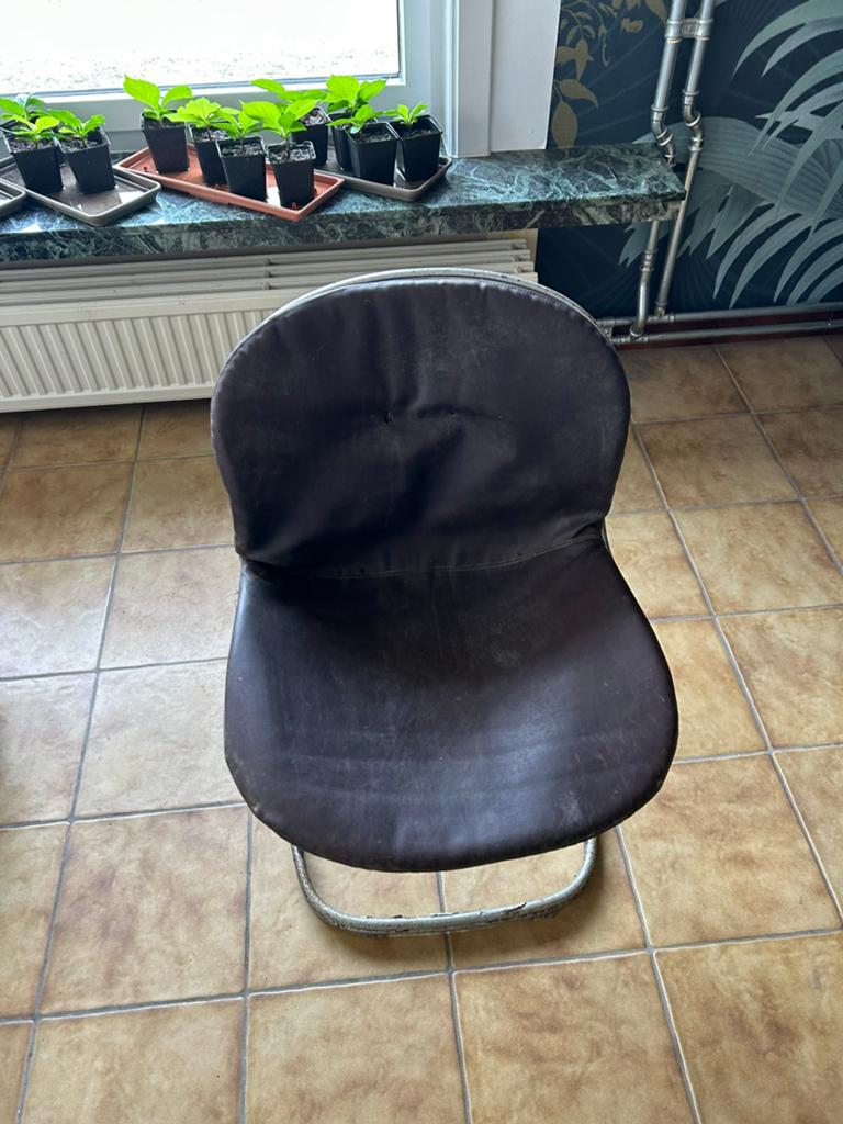 4 te restaureren Gastone Rinaldi stoelen, Enlèvement