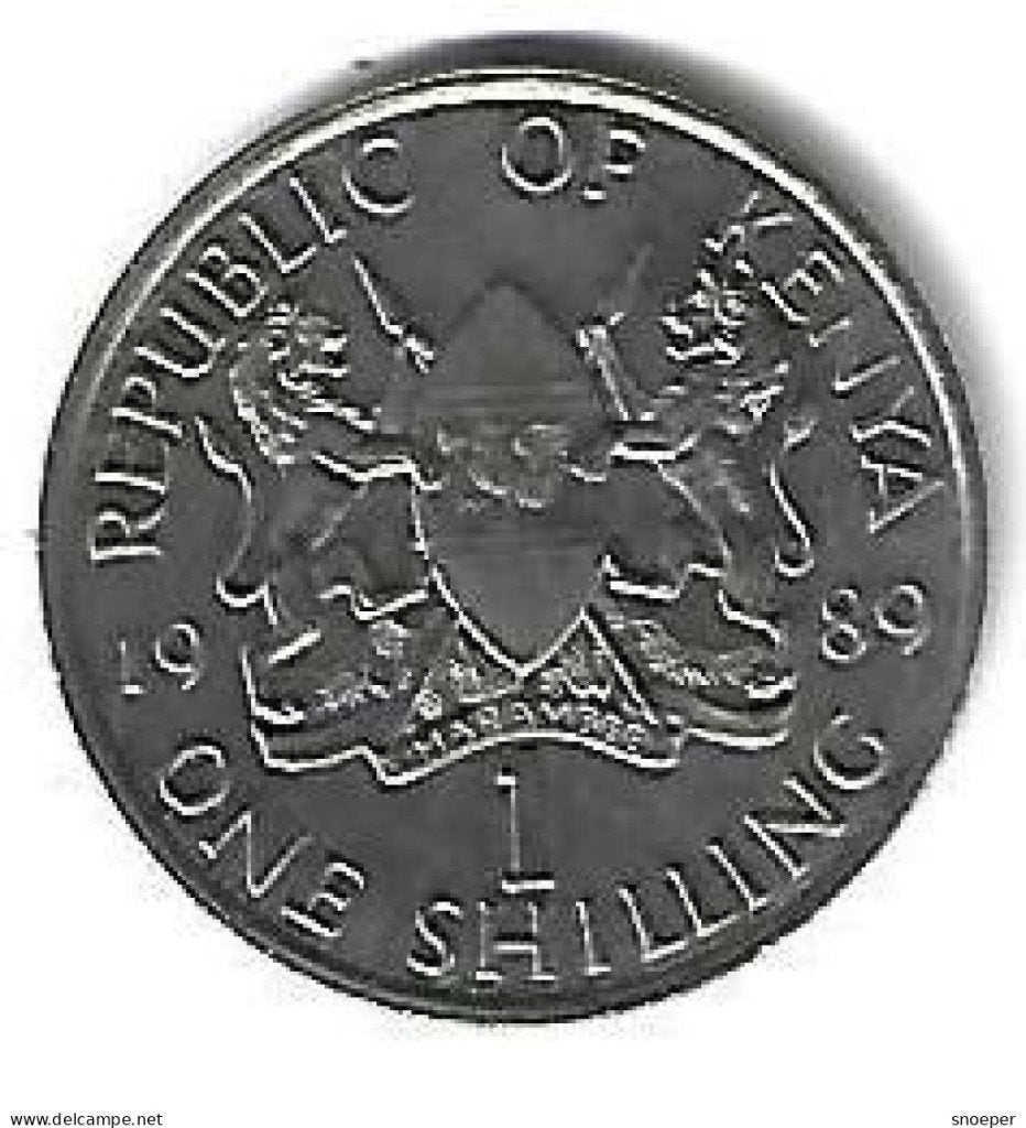 kenya 1 shilling 1989 km 20 unc, Timbres & Monnaies, Monnaies | Afrique, Envoi, Autres pays, Monnaie en vrac