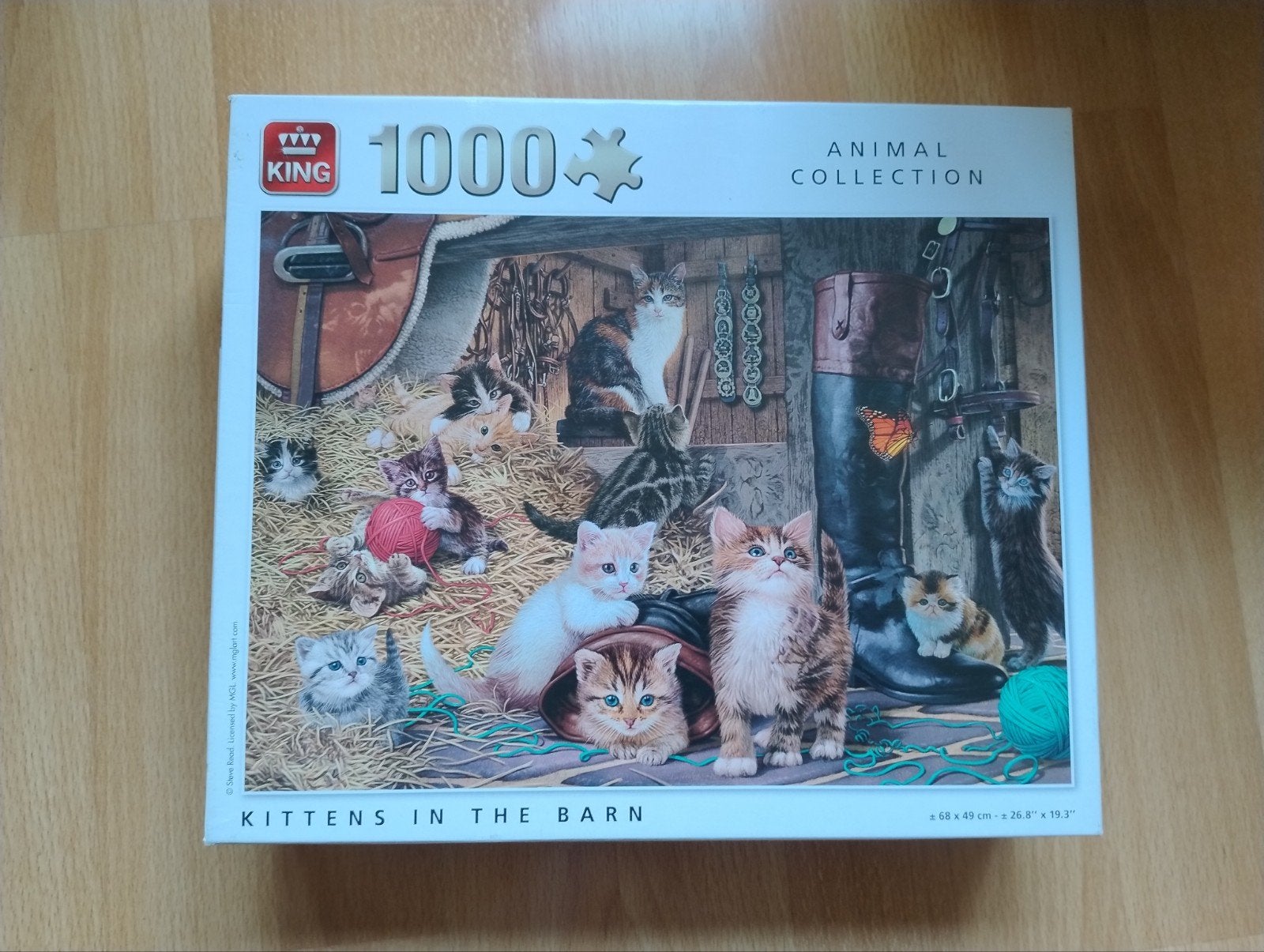 Puzzel King, Ophalen