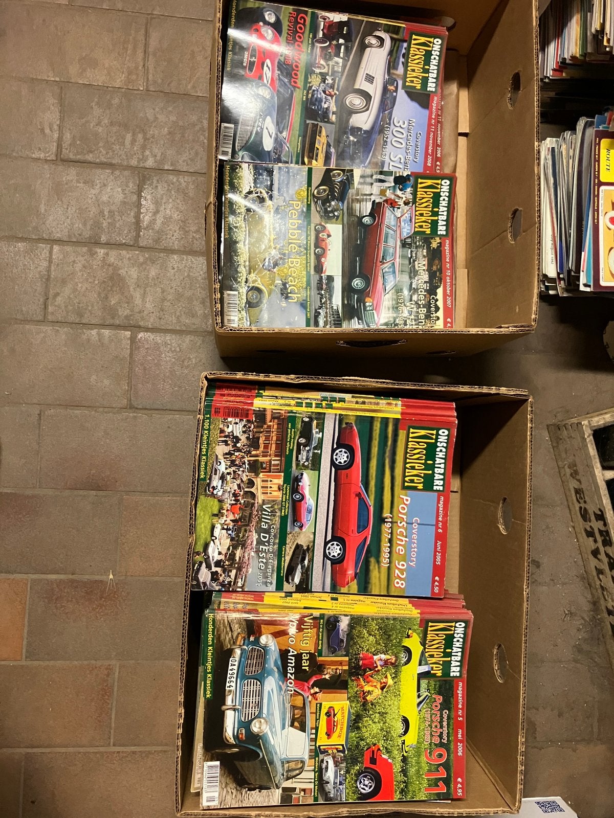 Lot onschatbare klassieker magazine, Enlèvement, Utilisé