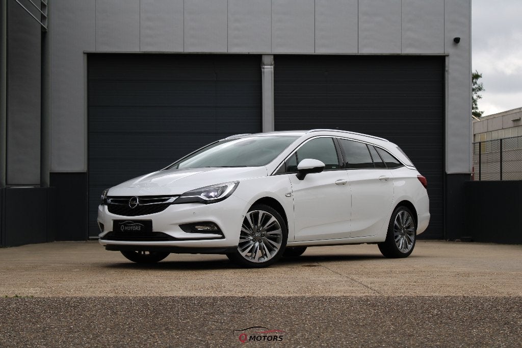 Opel Astra Sports Tourer /KEYL/MASSAGE/LED/HEATED COOLED, Auto's, Voorwielaandrijving, 4 cilinders, Wit, Leder