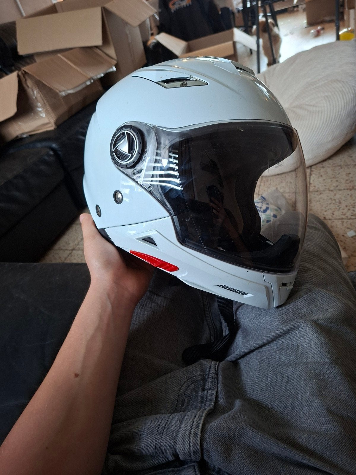 casque nfx plus intercom, Motos, Autres marques, Femmes, Enlèvement ou Envoi, XL