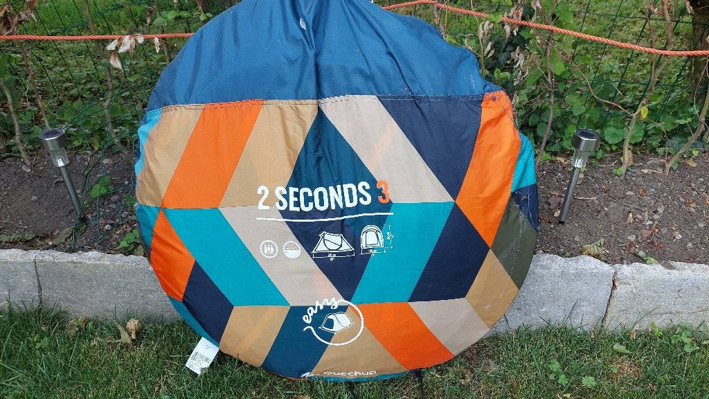 Tentes Quechua 2 seconds 3, Ophalen, Gebruikt, Tot en met 3
