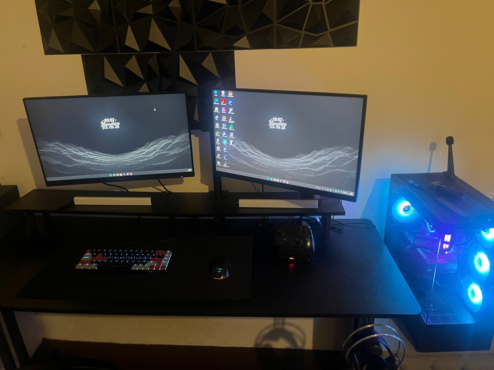 Gaming setup, Games en Spelcomputers, Games | Pc, Zo goed als nieuw, Overige genres, Ophalen