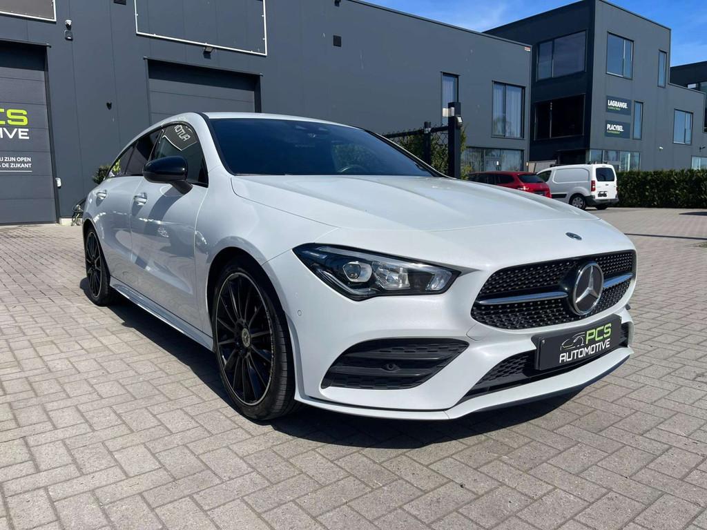 Mercedes-Benz CLA 200 AMG Line Sport Edition / BTW-wagen / 1, Auto's, CLA, Gebruikt, 4 cilinders, Wit