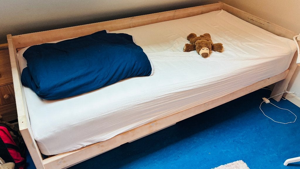 LifeTime bed met IKEA matras, Kinderen en Baby's, Ophalen, Gebruikt, 85 tot 100 cm, Lattenbodem