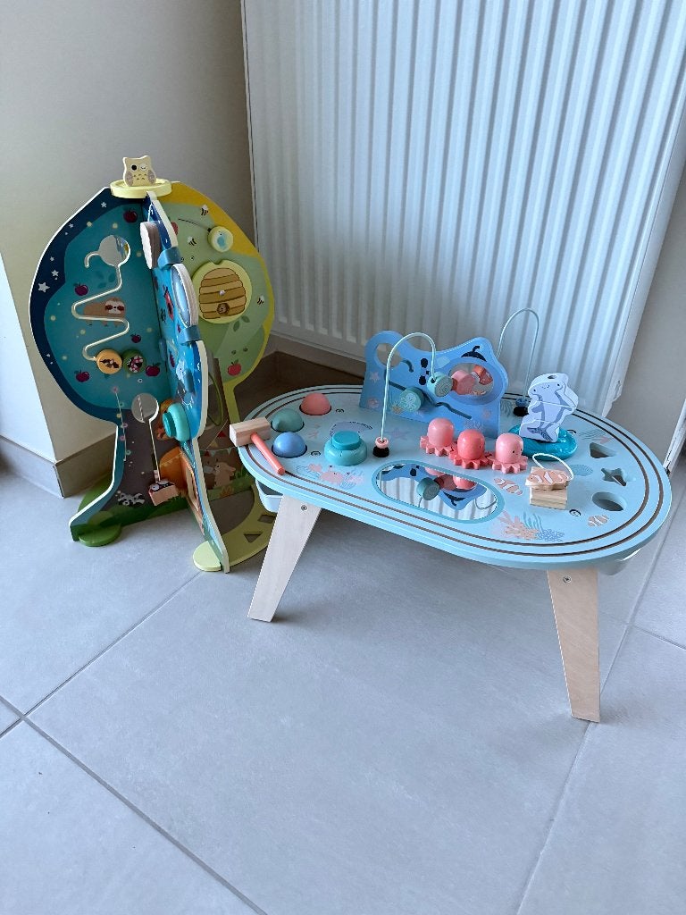 Deux d'activités pour bebe, Ophalen, Nieuw