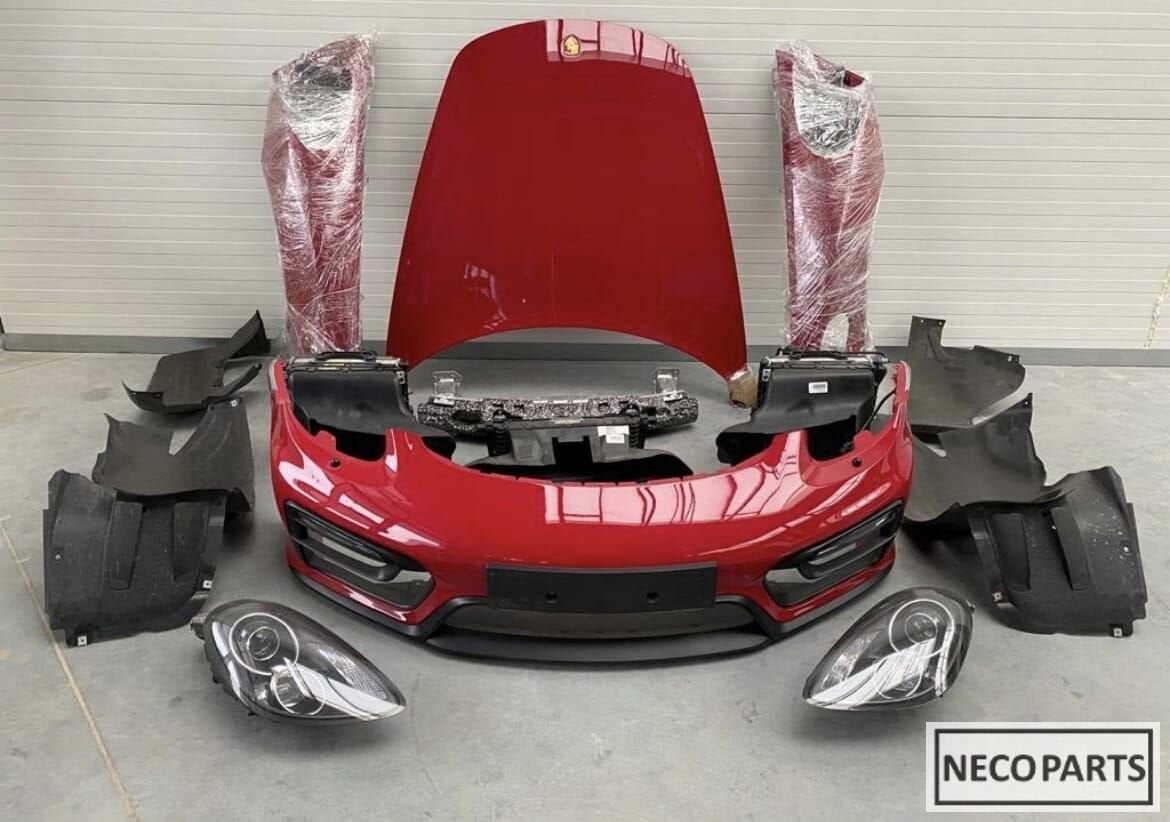 PORSCHE 981 BOXSTER CAYMAN GTS M3C COMPLEET VOORKOP BUMPER, Gebruikt, -, Porsche, Ophalen of Verzenden
