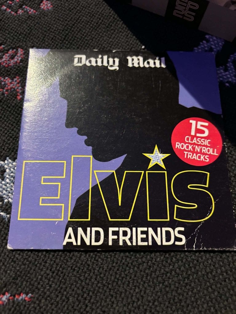 Elvis promo cd, daily mail, Elvis and friends, 3 euro., Cd's en Dvd's, Ophalen of Verzenden, Zo goed als nieuw, Rock-'n-roll, Promo