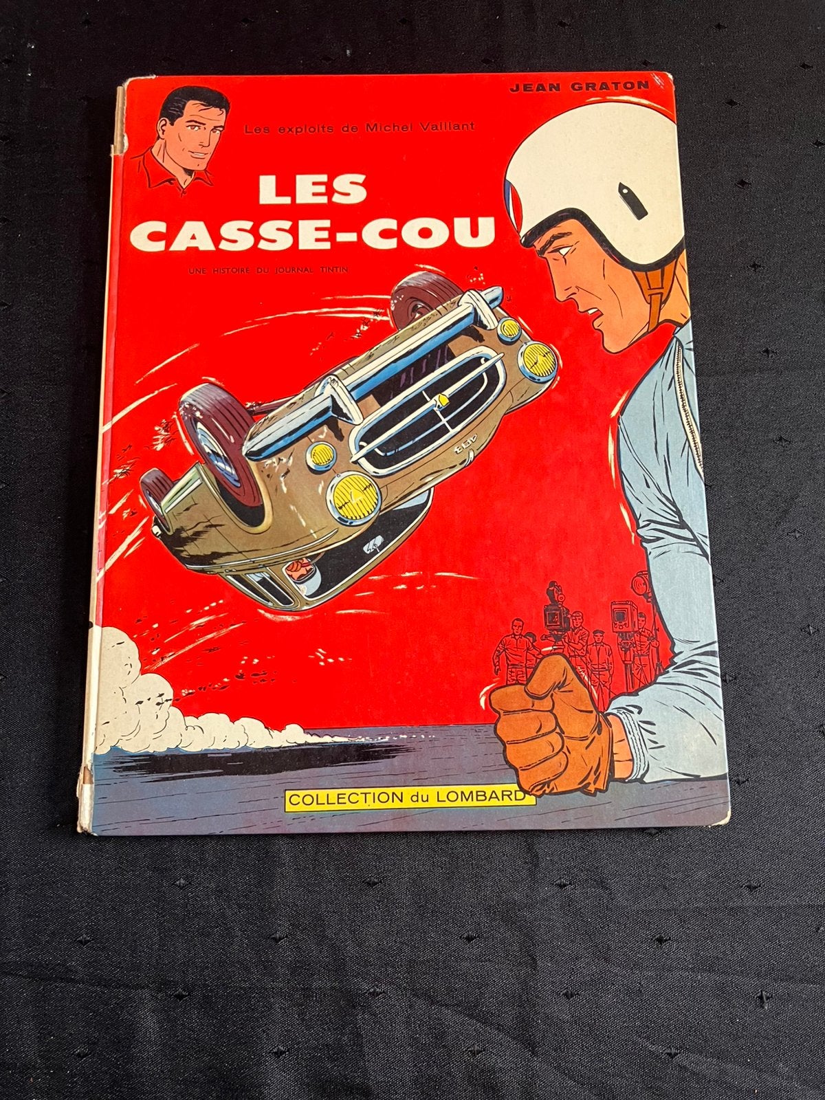 Michel Vaillant T7 - Les casse-cou - EO 1964 - Lombard., Livres, Une BD, Enlèvement ou Envoi, Utilisé
