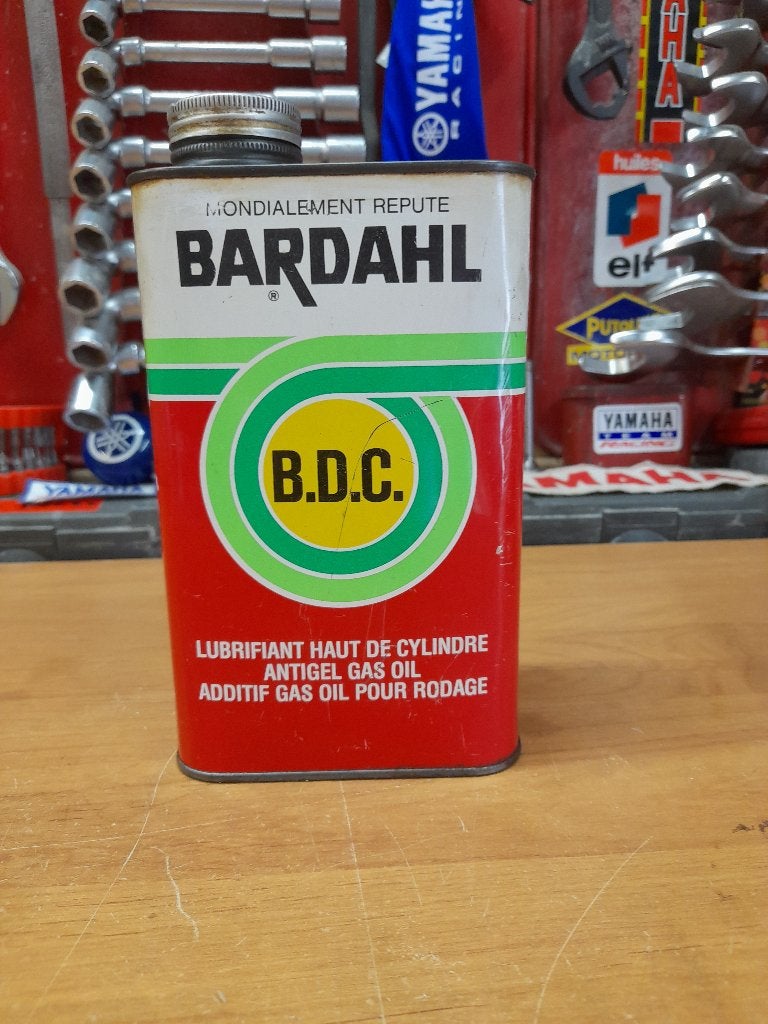 ancien bidon huile vide bardahl bdc antigel, Envoi, Utilisé, Autres types