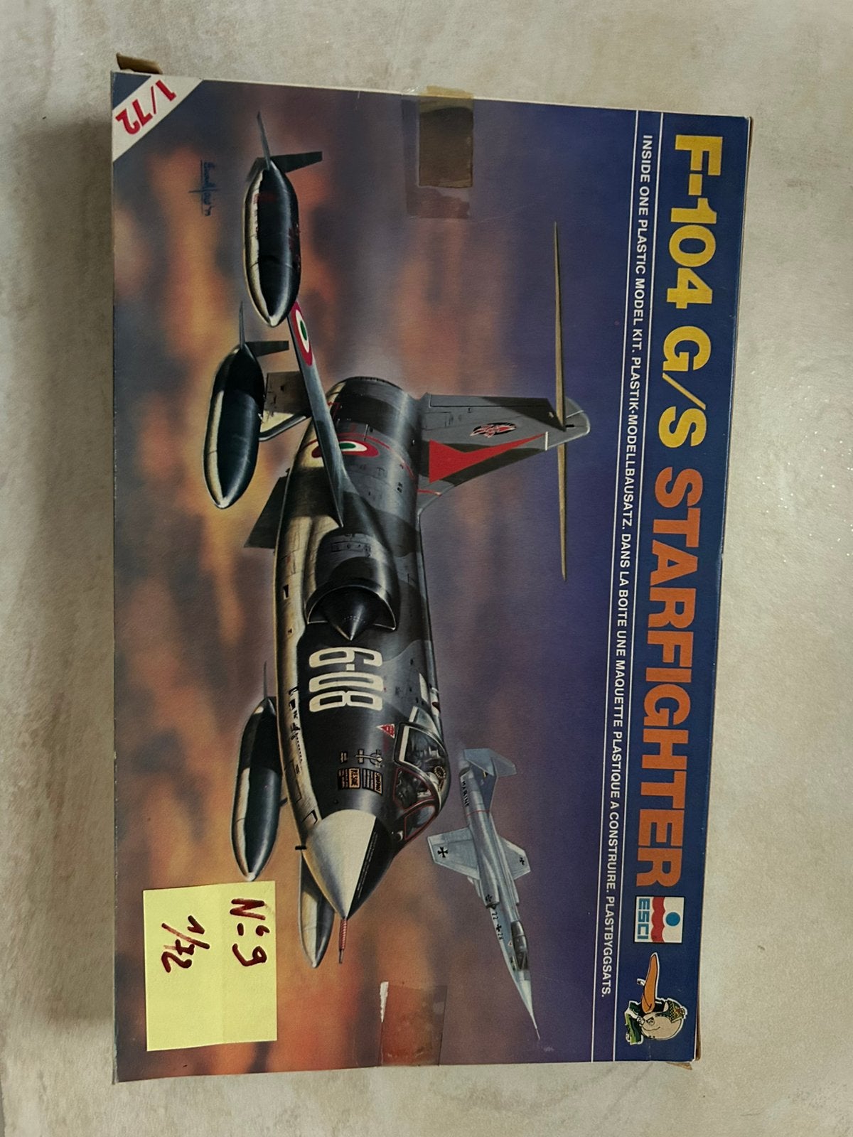 Vintage ESCI F-104 G/S Starfighter 1/72, Ophalen of Verzenden, Zo goed als nieuw