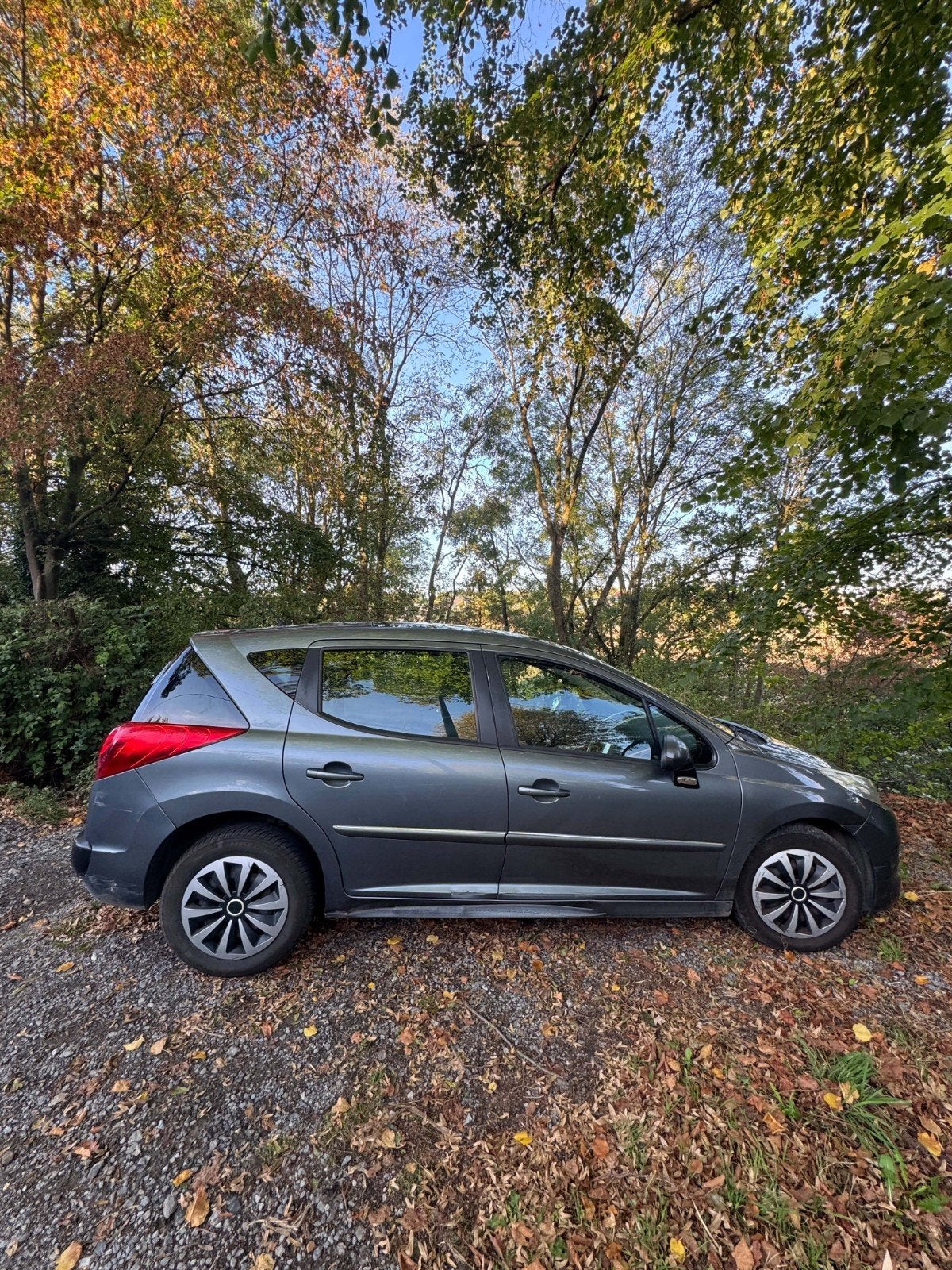 Peugeot 207 Sw, Auto's, Zwart, 5 deurs, Particulier, Te koop