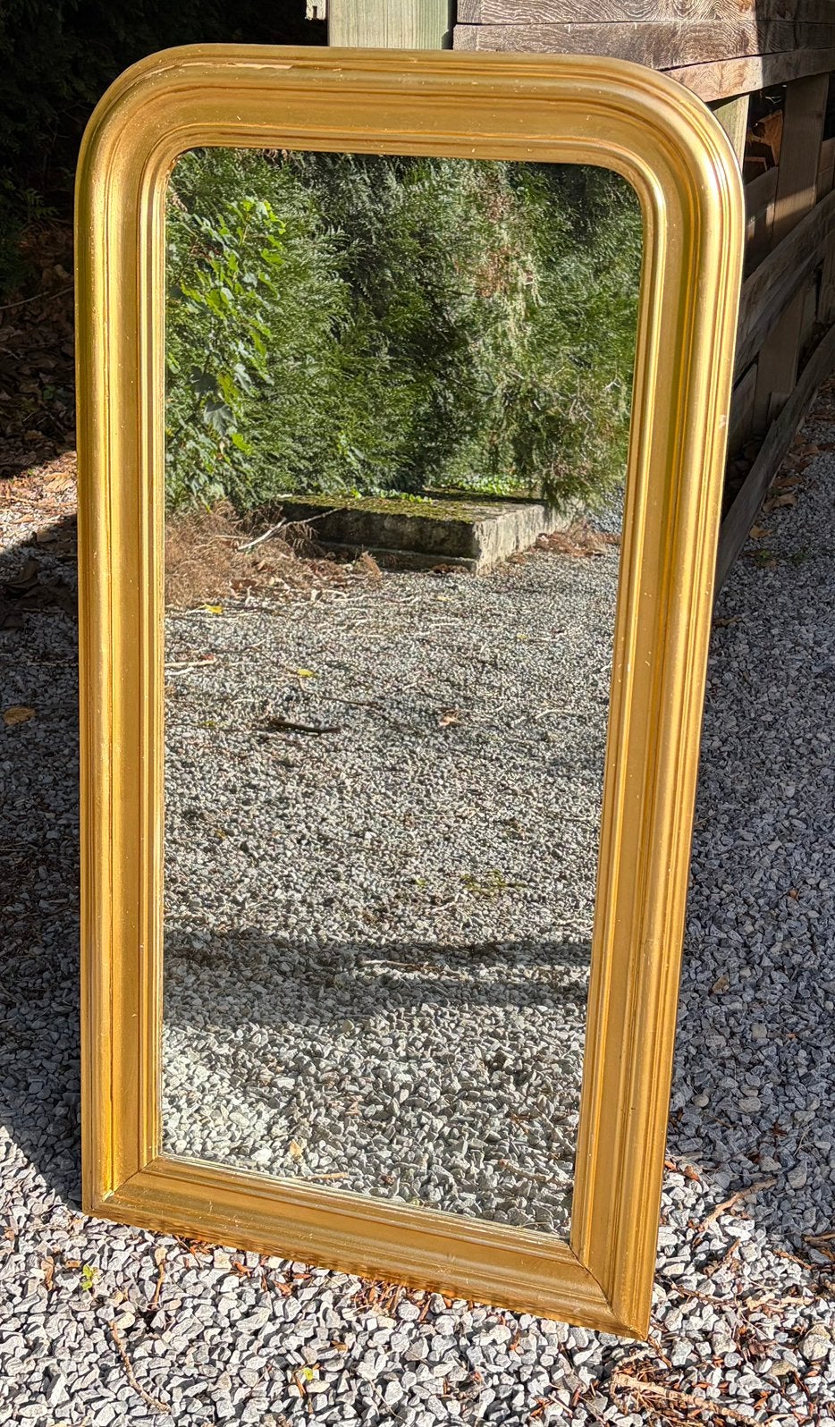 Miroir avec cadre doré, Enlèvement, Rectangulaire, 50 à 100 cm, 100 à 150 cm