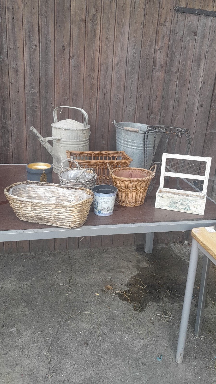 Décos pour le jardin, Enlèvement