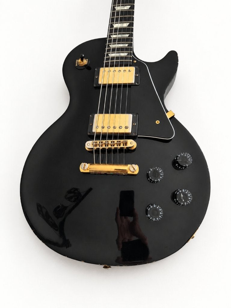 Gibson Les Paul Studio Ebony 1993, Muziek en Instrumenten, Snaarinstrumenten | Gitaren | Elektrisch, Ophalen, Gebruikt, Solid body