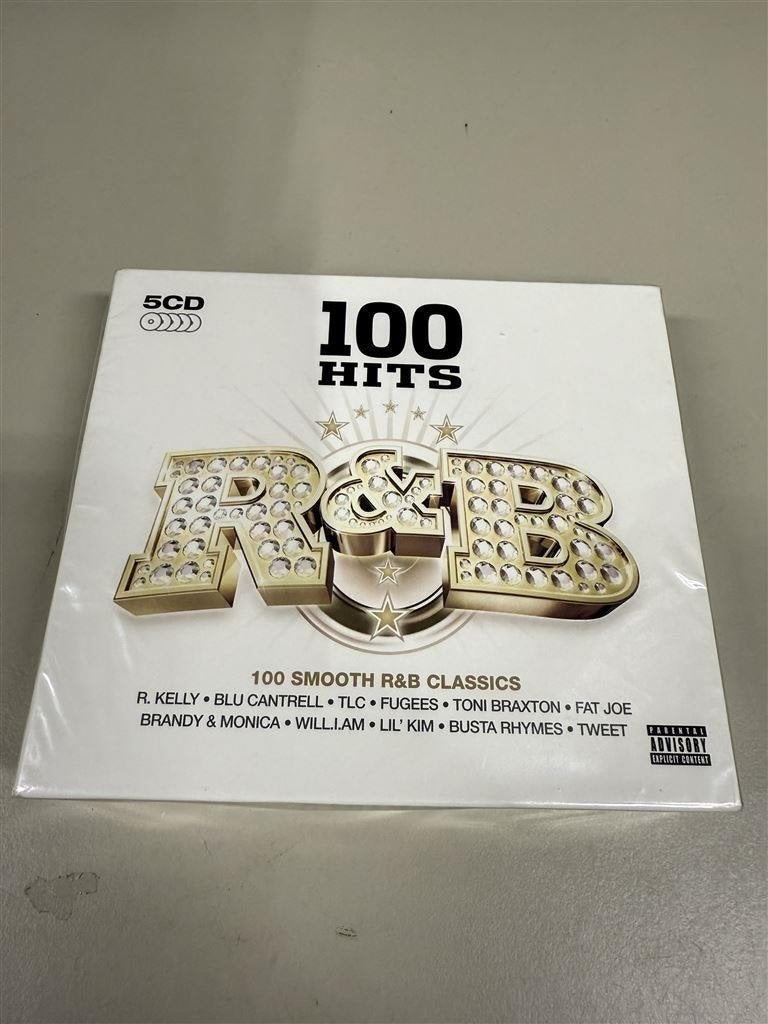 5cd box - 100 R&B hits, CD & DVD, CD | R&B & Soul, Enlèvement ou Envoi, Utilisé, R&B