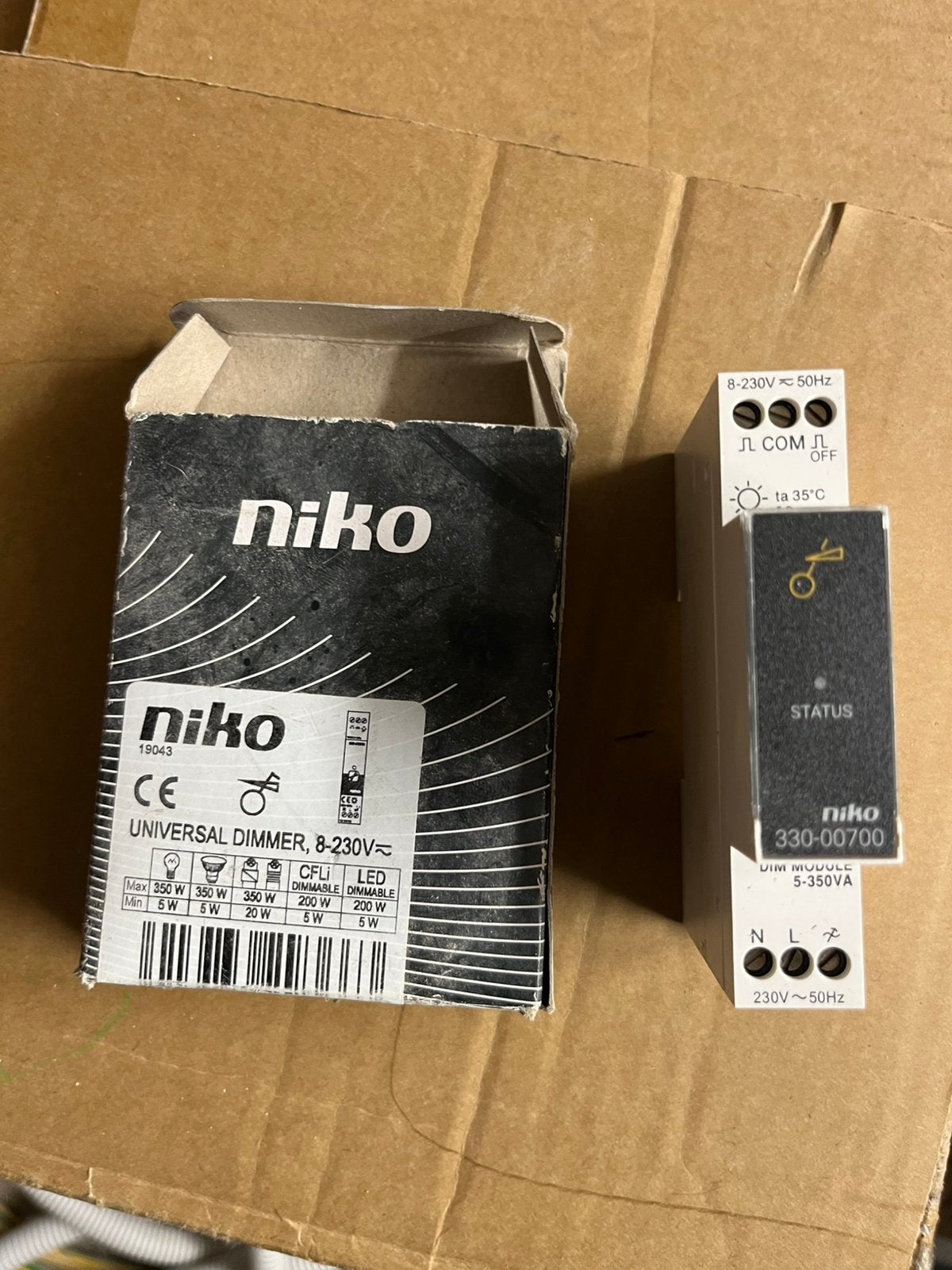 Dimmer niko helemaal nieuw nooit gebruikt, Enlèvement, Comme neuf