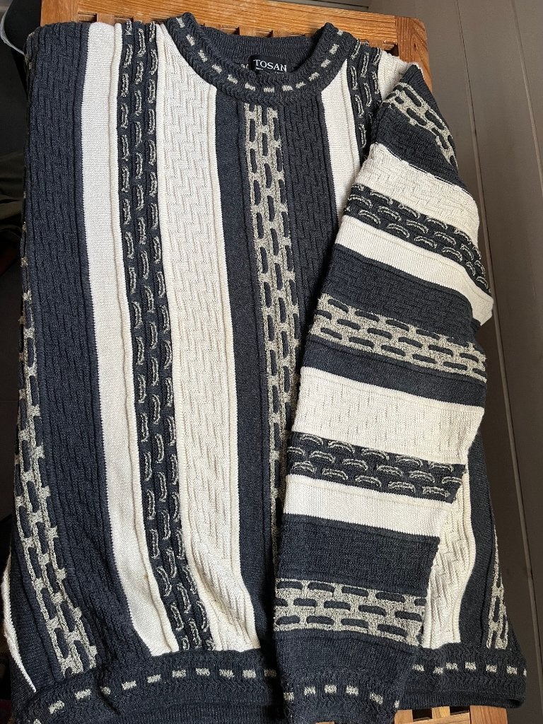 Tosani trui, Kleding | Heren, Ophalen, Zo goed als nieuw, Meerkleurig, Tosani
