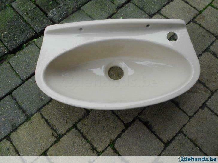 lavabo kleine, Doe-het-zelf en Bouw, Sanitair, Ophalen, Gebruikt, Steen, Overige typen
