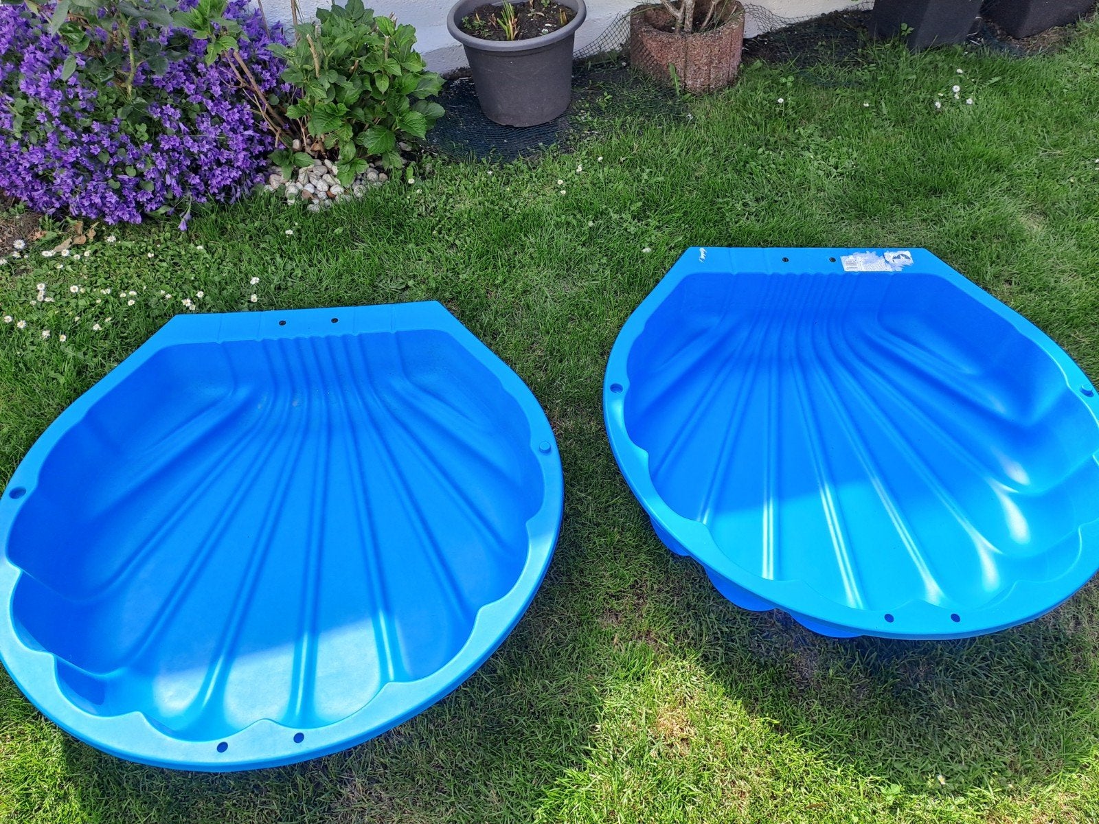 Double coquille bac à sable ou piscine pour enfant, Enfants & Bébés, Jouets | Extérieur | Bacs à sable, Enlèvement