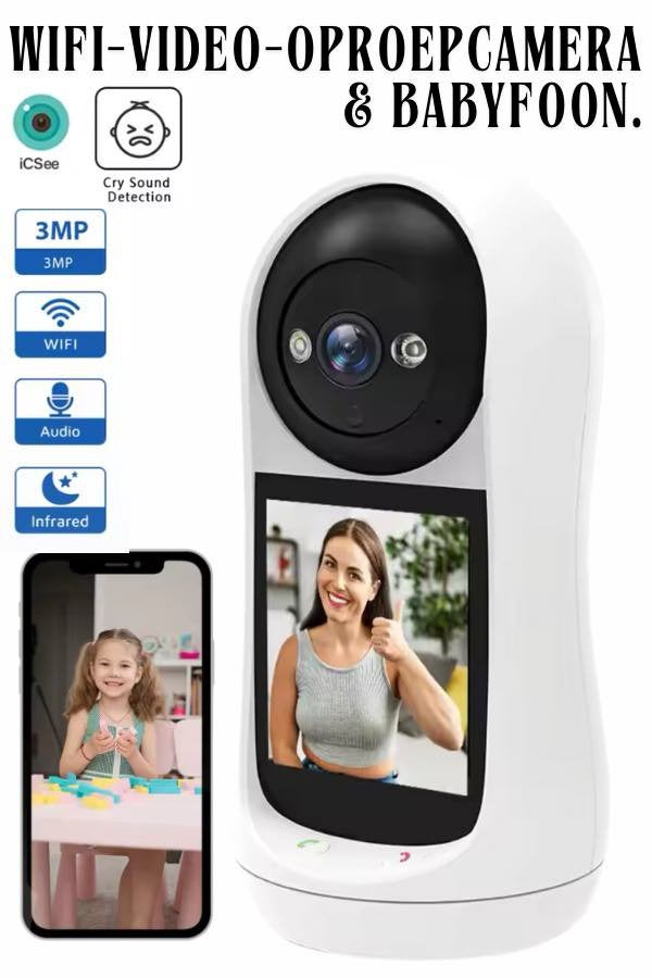 Camera voor videogesprekken en babyfoon, Kinderen en Baby's, Babyfoons, Ophalen of Verzenden, Nieuw