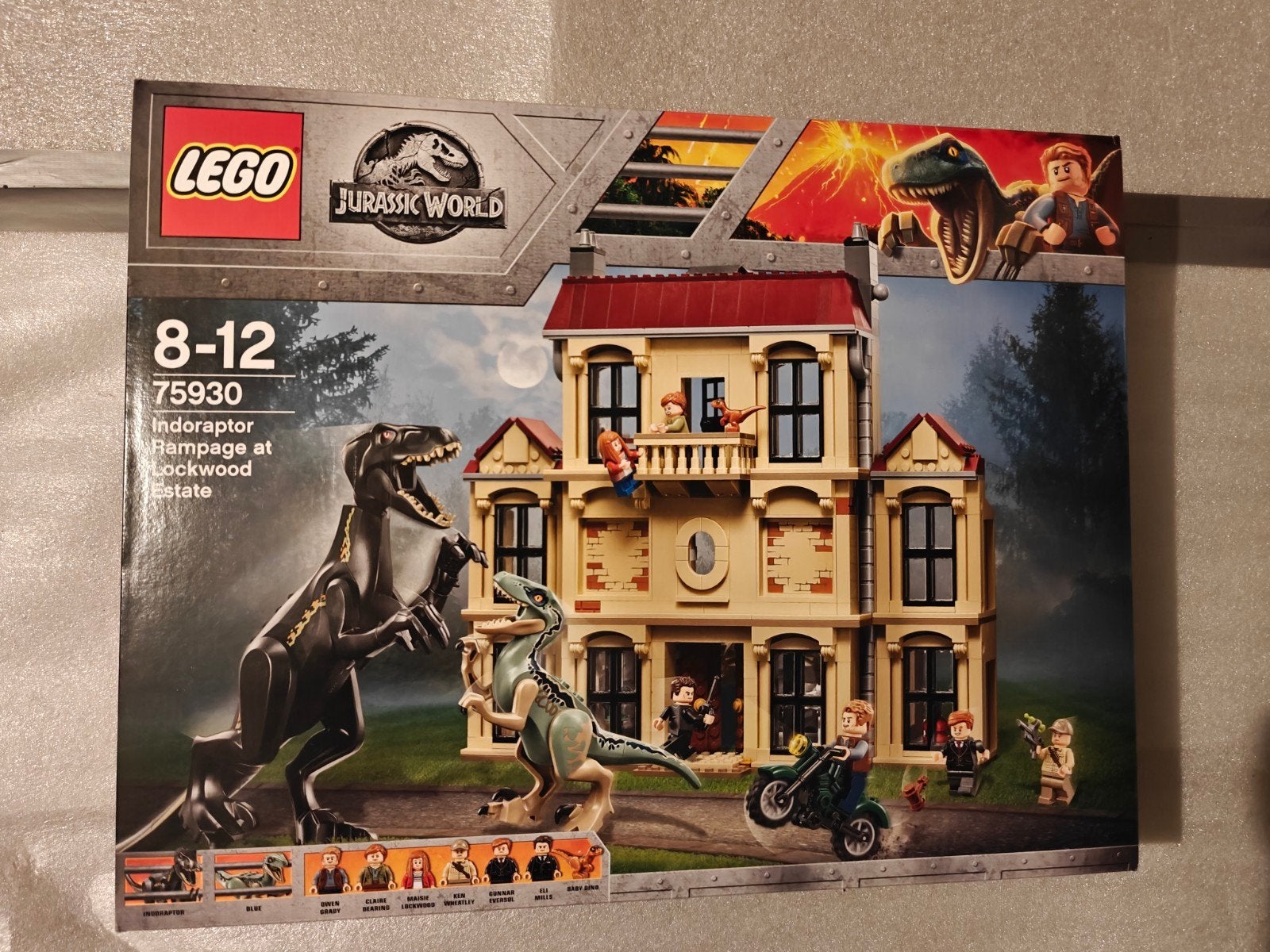 Lego 75930 indoraptor rampage at Lockwood estate, Enlèvement ou Envoi, Neuf, Lego