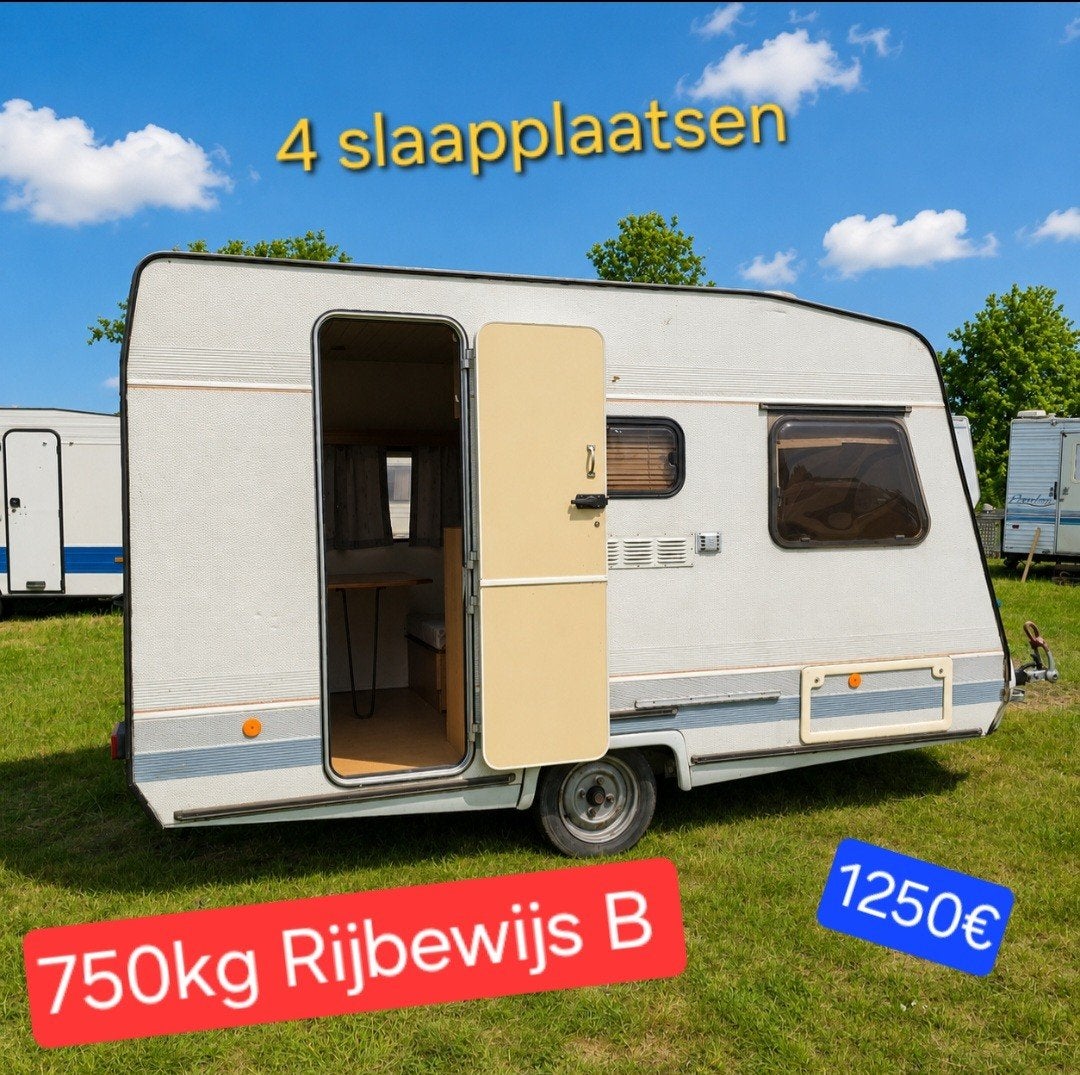 Chantier naval de 24 caravanes de 750 kg, food truck, carava, Caravanes & Camping, Entreprise