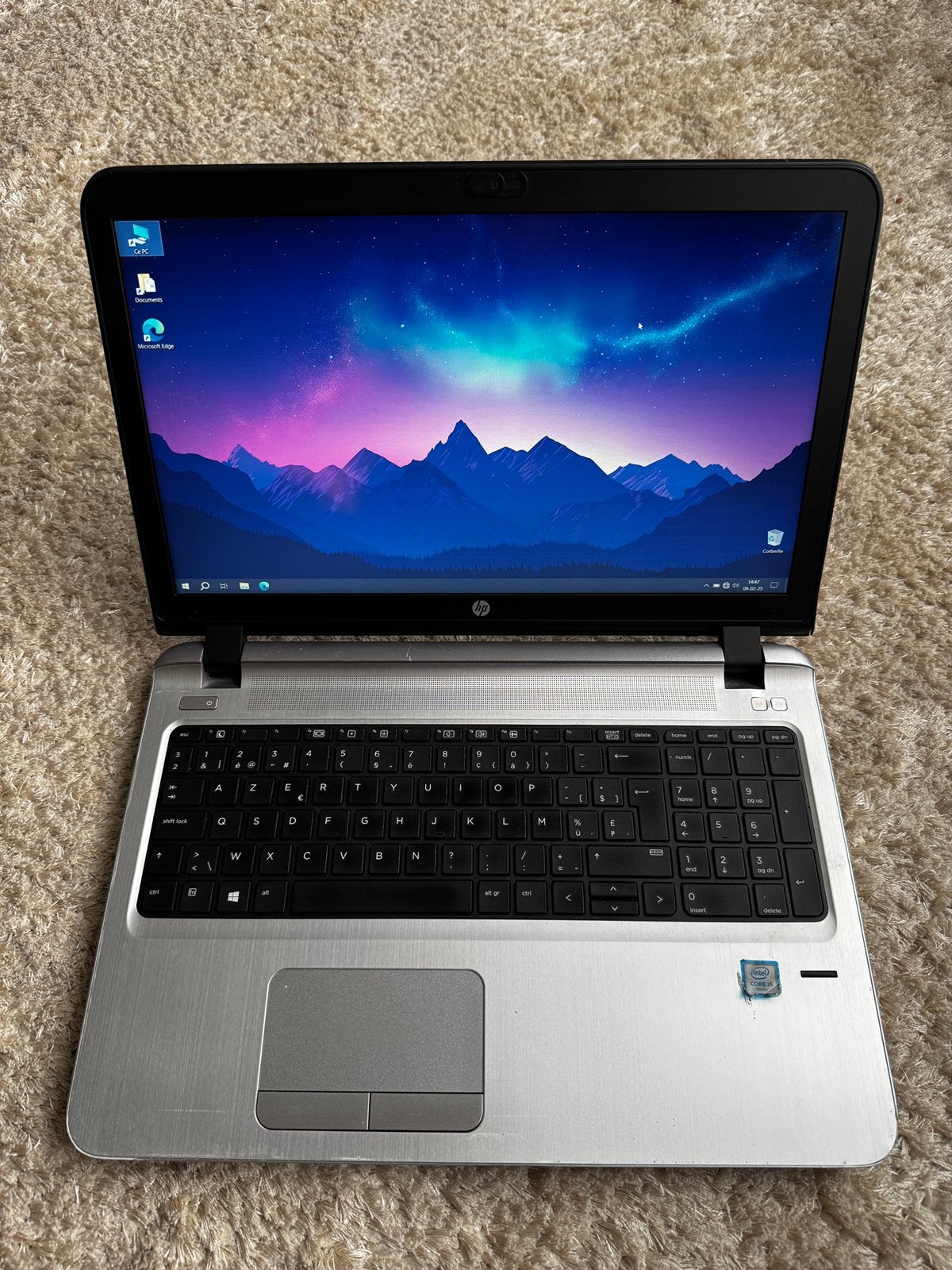 PC Portable HP ProBook 650 G2 - i5 / 8Go DDR4 / 256Go SSD, Informatique & Logiciels, 8 GB, Enlèvement, Utilisé, SSD