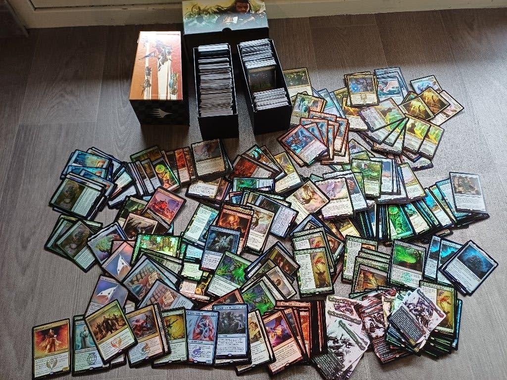 Magic the Gathering : un grand lot de foils, Hobby & Loisirs créatifs, Enlèvement ou Envoi, Comme neuf, Plusieurs cartes, Foil