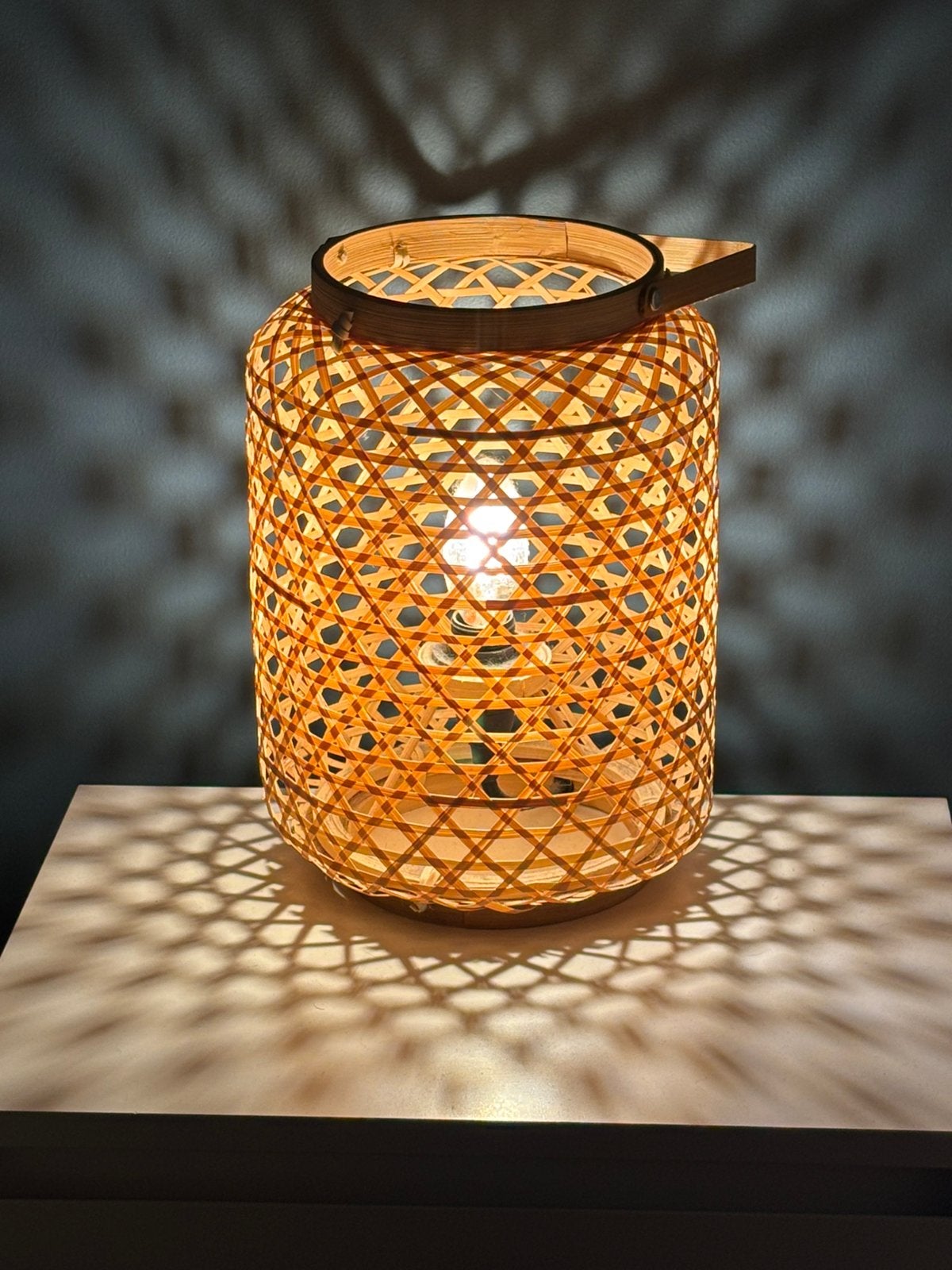 2 lampes chevet bambou La Redoute - Mod. ISKA Coll actuelle., Enlèvement ou Envoi, Comme neuf