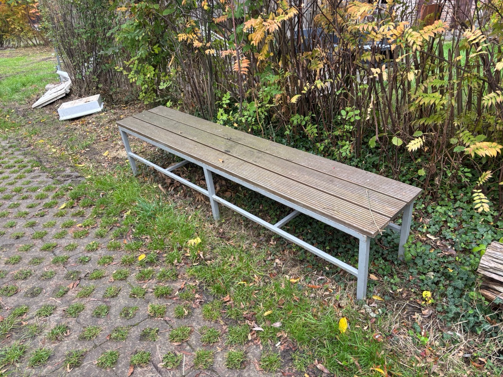 Banc très robuste, Jardin & Terrasse, Enlèvement, Utilisé, Métal