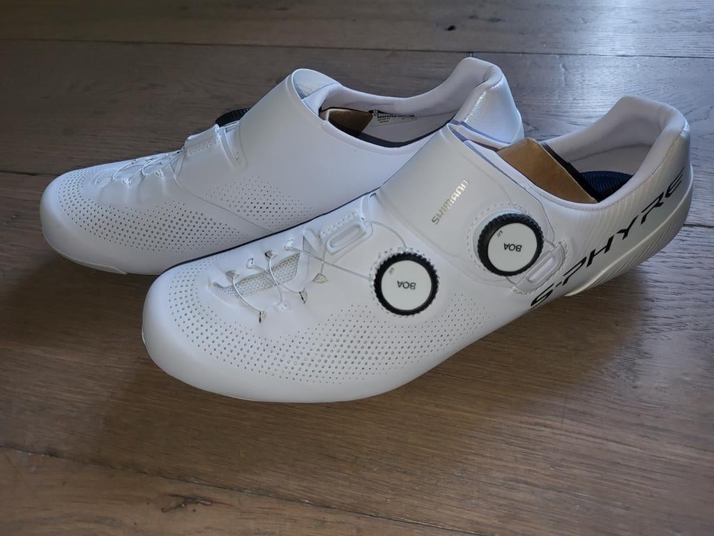 Koersschoenen  shimano, Ophalen
