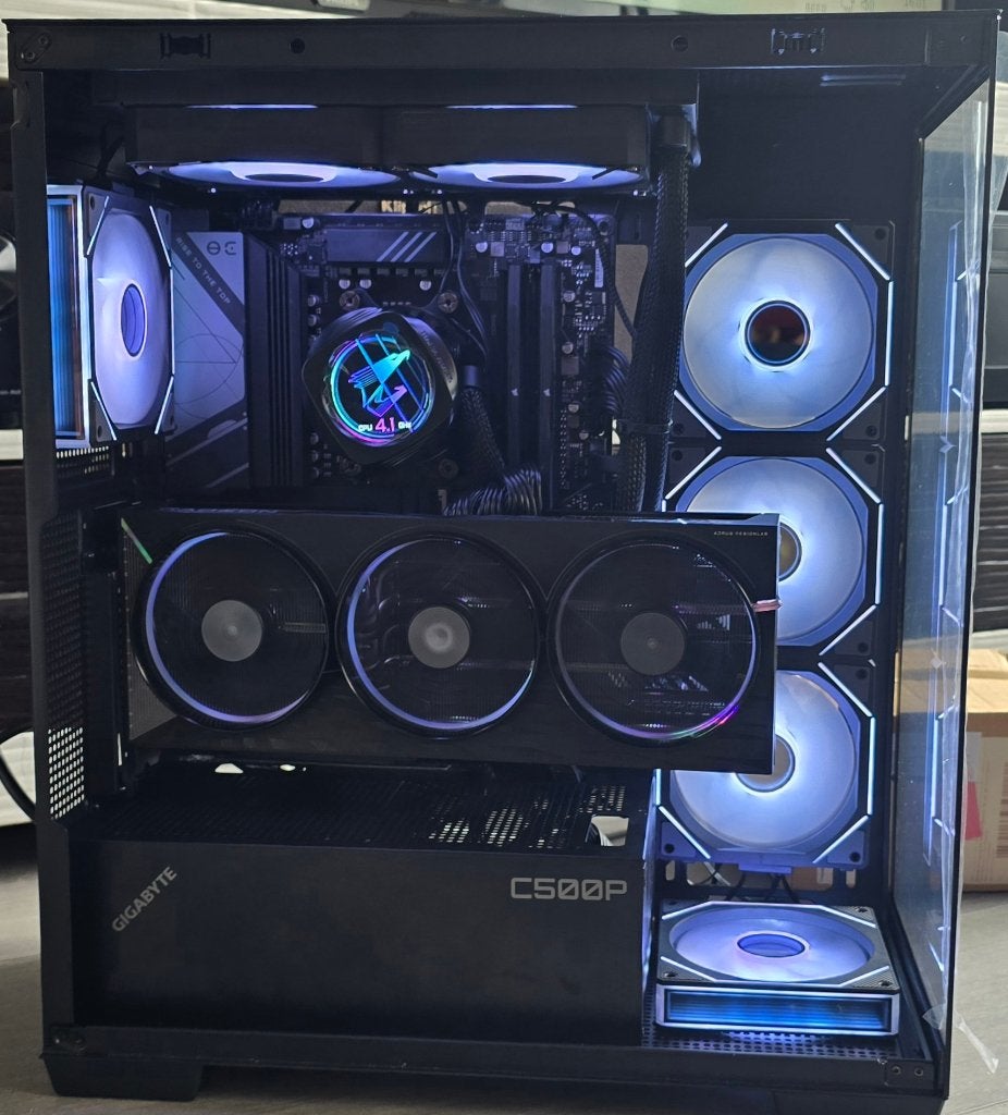 PC GAMER 4K AMD R7 9700X 32GB DDR5 RX 9070 XT Neuf, Computers en Software, Ophalen, Aorus, 32 GB, Nieuw