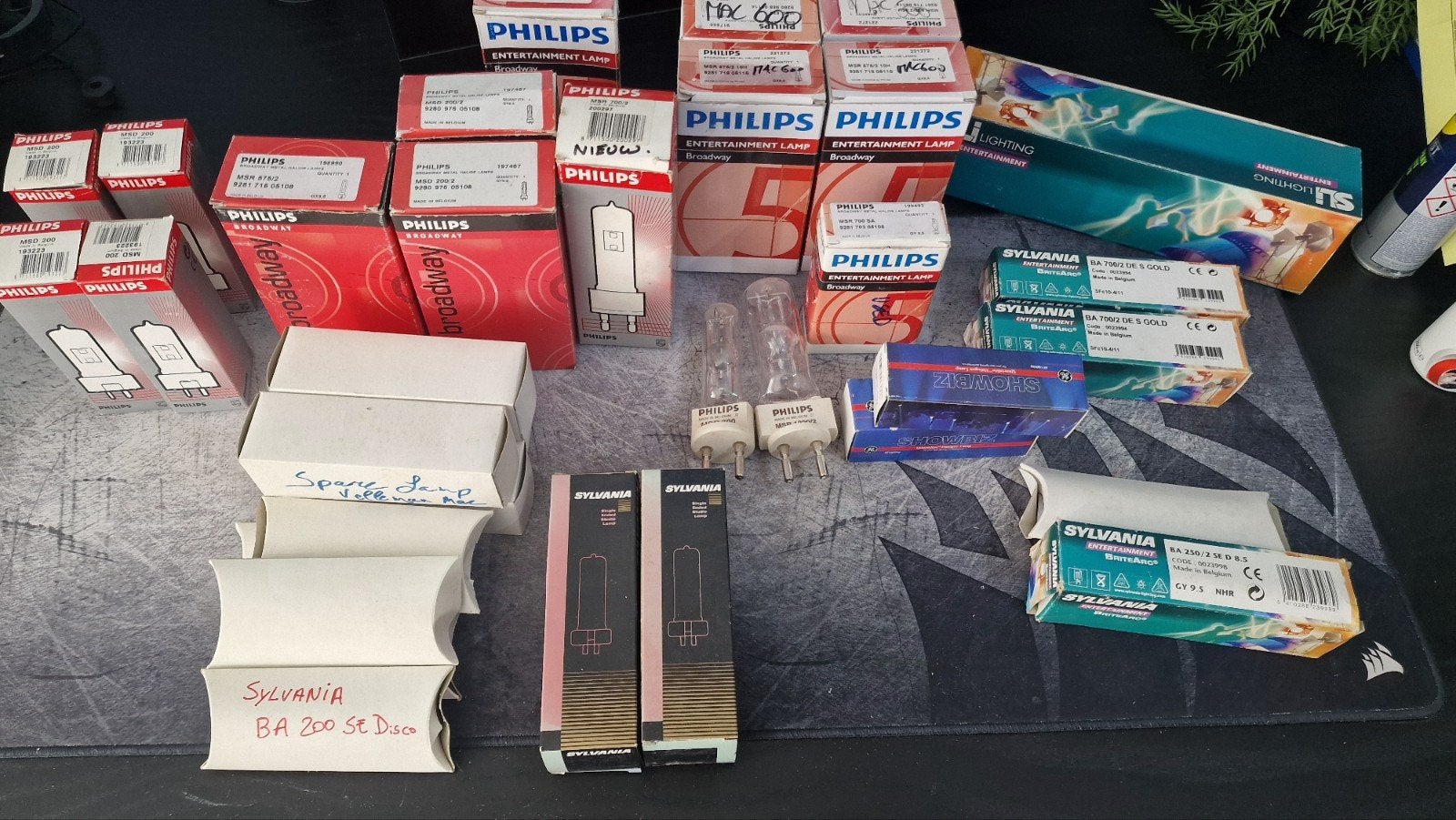 Set professionele lampen voor podiumverlichting — DJ enz., Muziek en Instrumenten, Licht en Laser, Ophalen of Verzenden