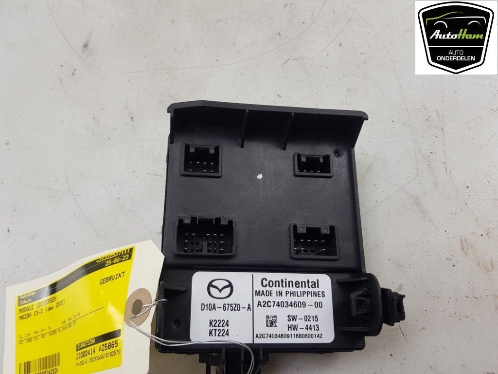 COMPUTER BODY CONTROL Mazda CX-3 (DJ / DK) (01-2015/01-2018), Auto-onderdelen, Dhr. J. Ham, Gebruikt, Administratie@autoham.nl