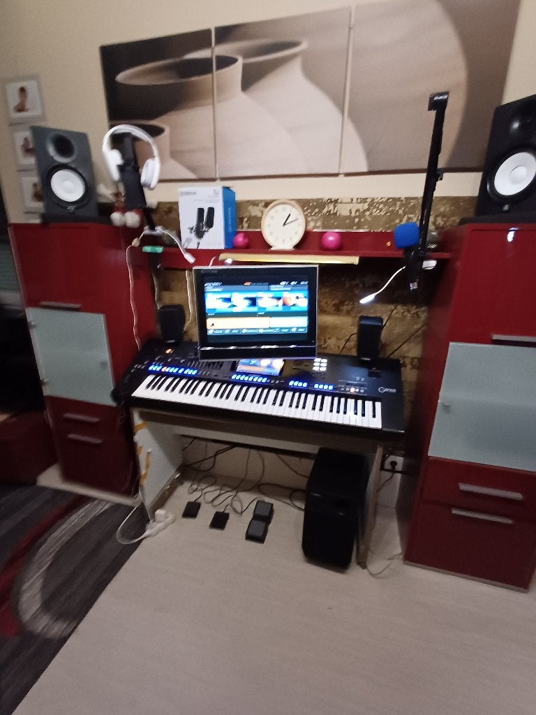 Clavier Genos Yamaha 76 touches, Ophalen, Zo goed als nieuw, 76 toetsen, Yamaha