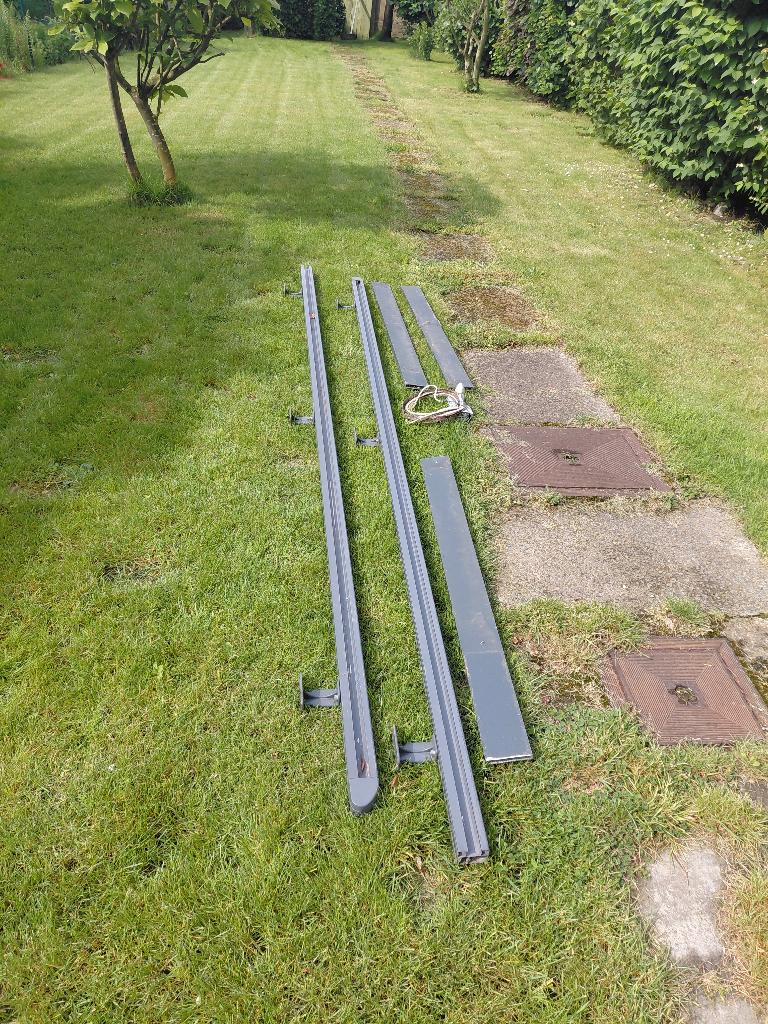 Protection solaire screening électrique pour véranda, Jardin & Terrasse, Protection solaire, Utilisé, Autres types, 300 cm ou plus