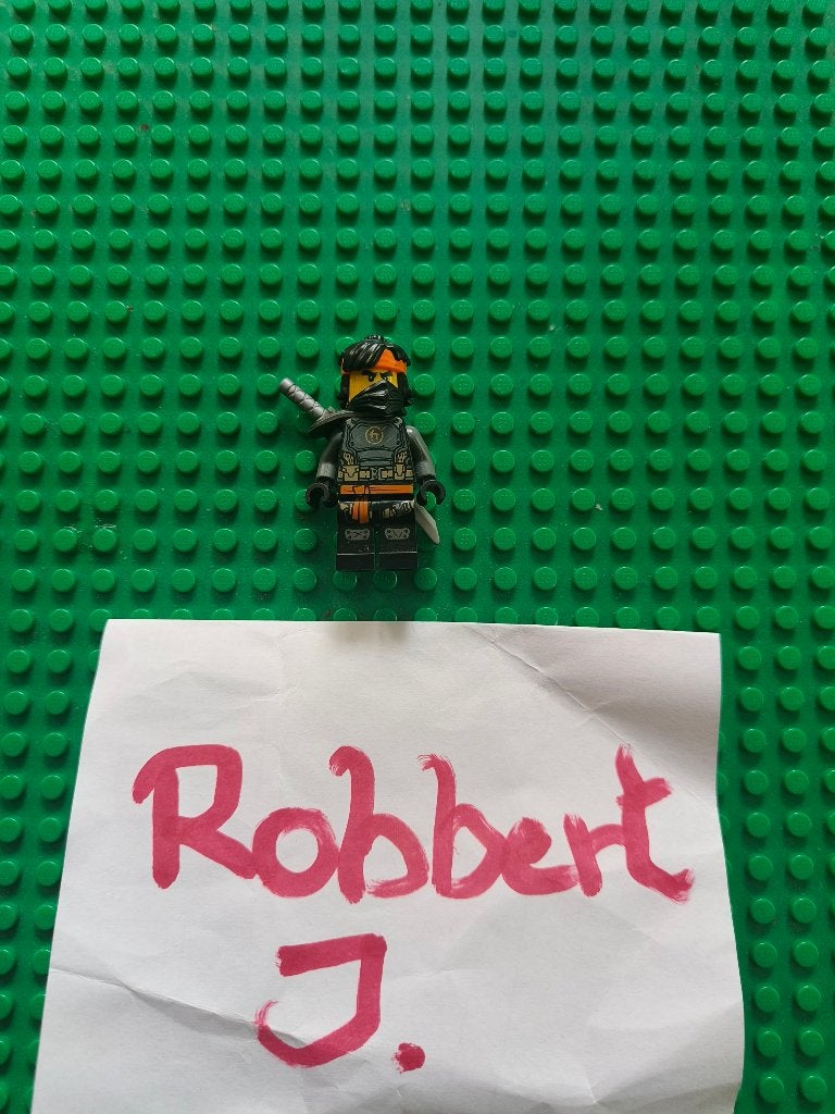 LEGO minifiguur ninjago Cole The island njo0678, Gebruikt, Lego, Ophalen of Verzenden, Minifiguur