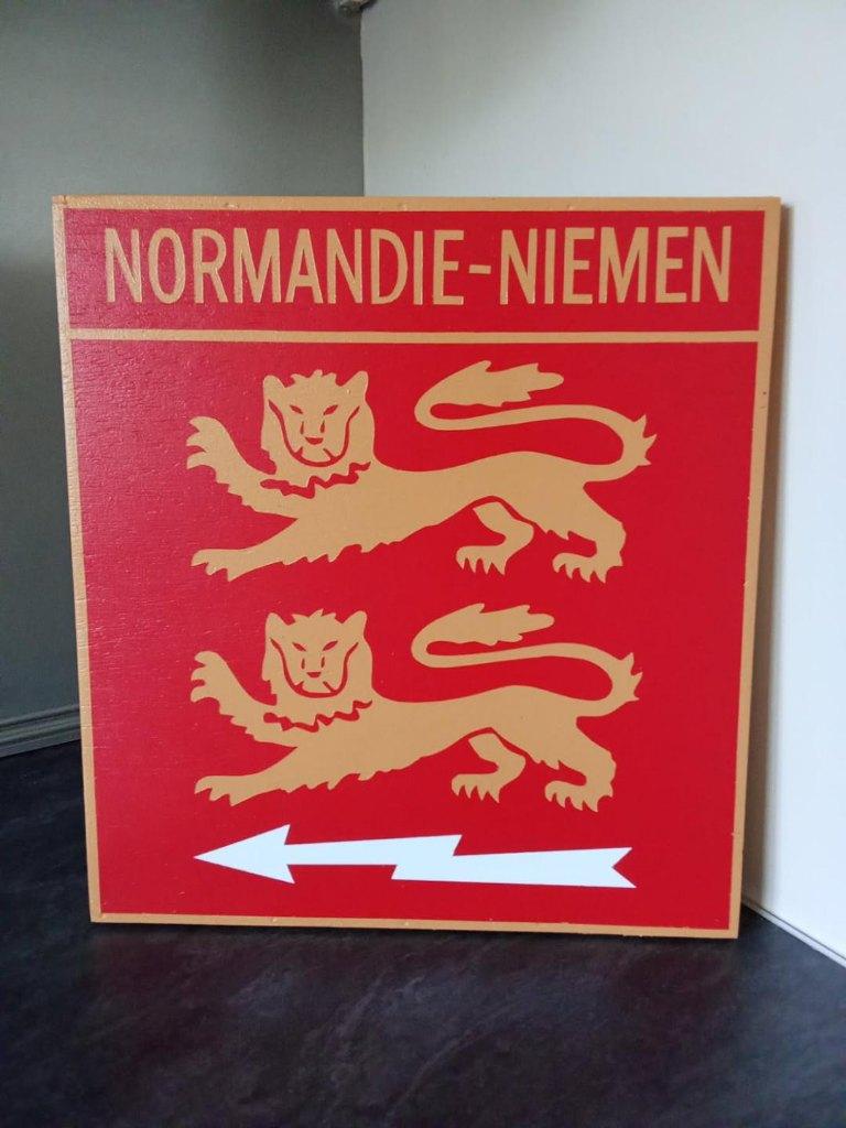 Panneau déoratif WW2 - F.A.F.L. : NORMANDIE NEIMEN, Collections, Enlèvement ou Envoi